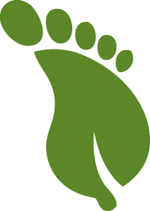 绿脚的图标代表环境健康.